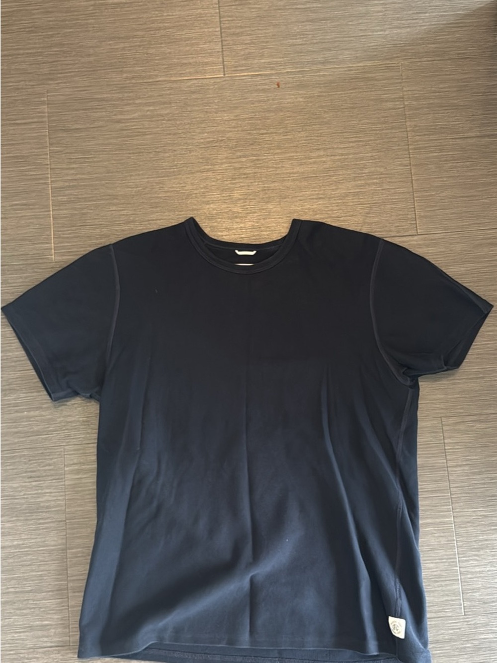 Classic Men's Navy Crewneck T-Shirt
